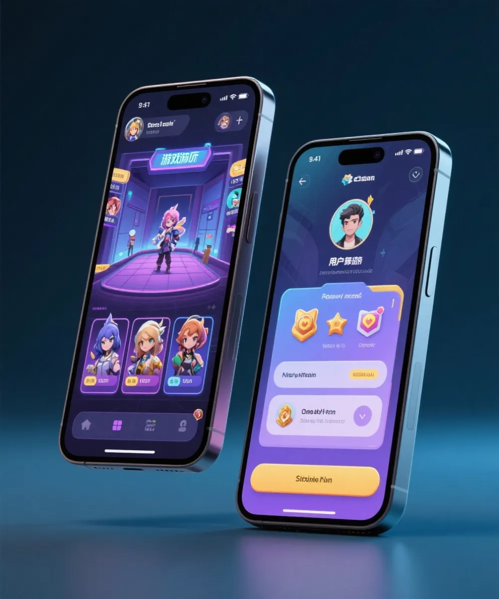 星辉娱乐 App Interface